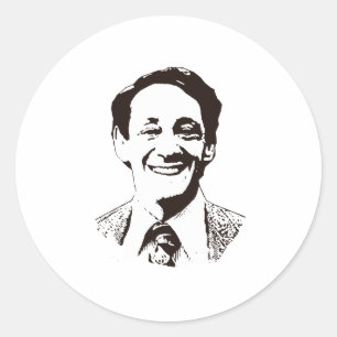 Harvey   classic round sticker