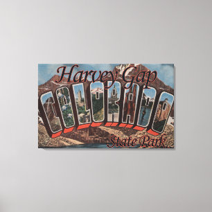 Harvey Gap State Park, Colorado Canvas Print
