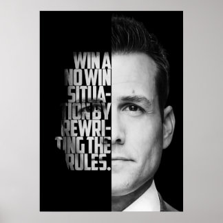 Harvey Spectre Quotes  Poster