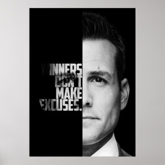 Harvey Spectre Quotes  Poster