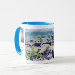 Harvey Taylor Bridge / Artist Larry Lerew Mug