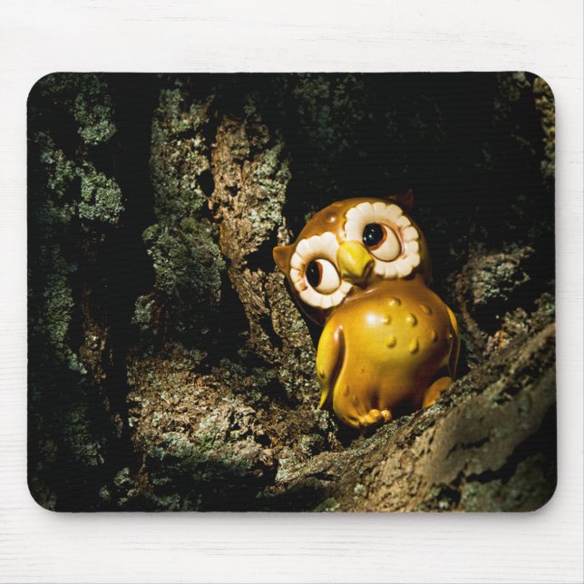 Harvey the Owl I Mouse Mat (Front)