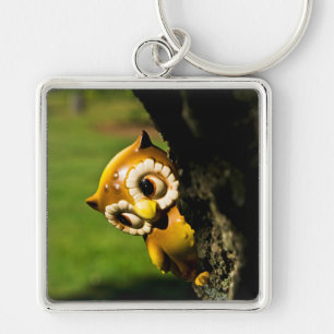 Harvey the Owl II Key Ring