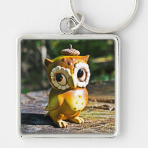 Harvey the Owl III Key Ring