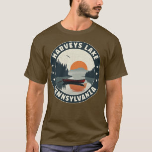 Harveys Lake Pennsylvania Sunset T-Shirt