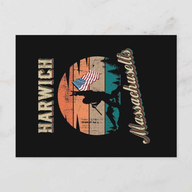 Harwich Massachusetts Postcard (Front)