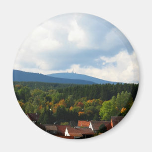 harz mountains magnet