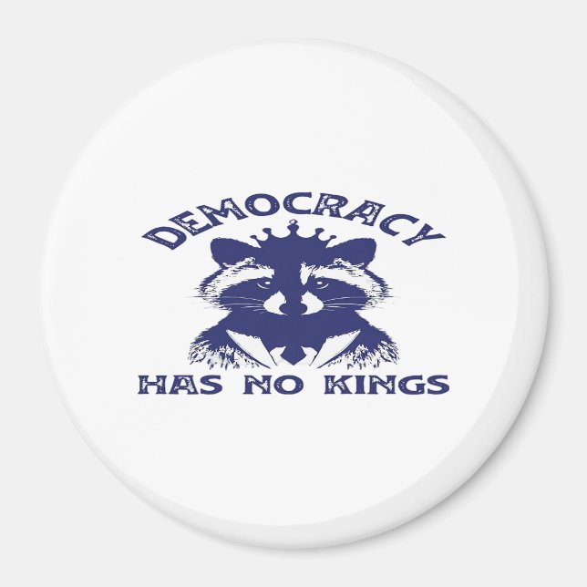 Has No Kings Patriotic Magnet (Front)