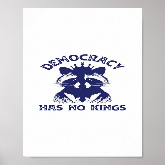 Has No Kings Patriotic Poster (Front)
