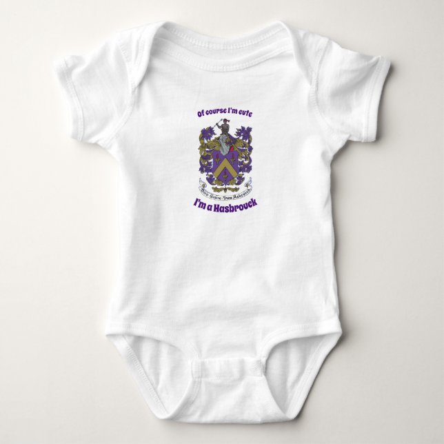 Hasbrouck Baby Bodysuit (Front)