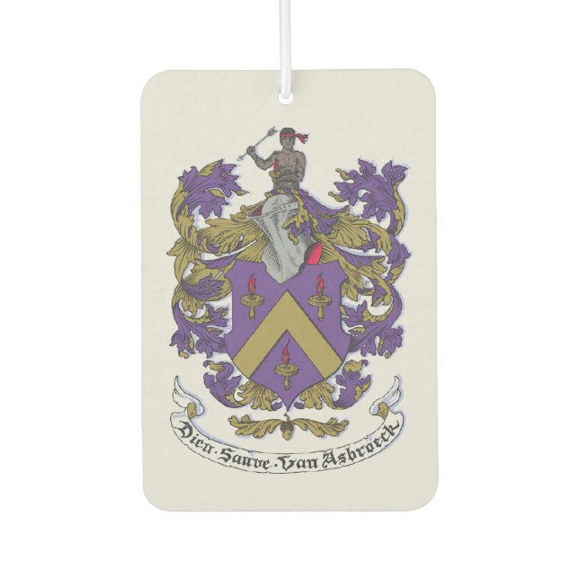 Hasbrouck Car Air Freshener (Front)