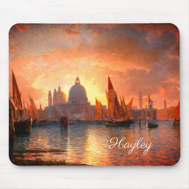 Haseltine's Santa Maria della Salute, Sunset: Mouse Mat (Front)