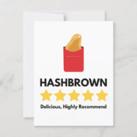 hash brown fast food potato lover