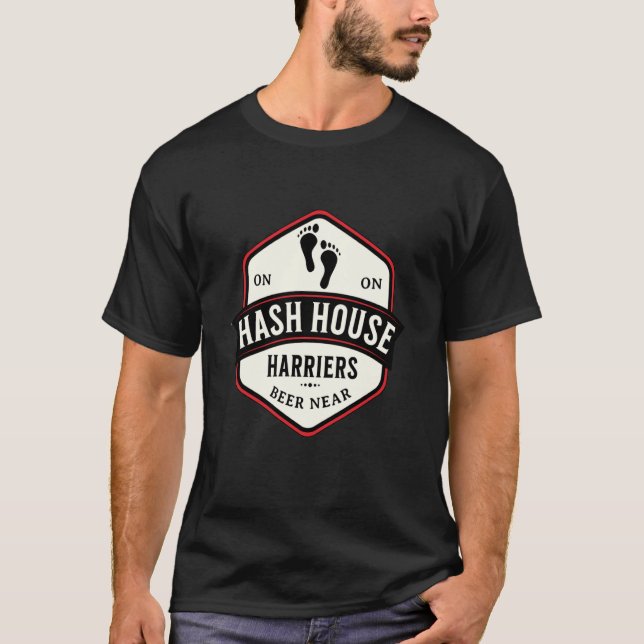 Hash House Harriers Beer Near On On T-Shirt (Front)