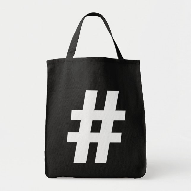 Hash Tote Bag (Front)