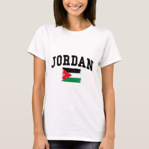 Hashemite Kingdom Of Jordan Country Flag Vacation T-Shirt