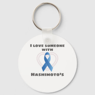 Hashimotos Awareness Love Someone With Hashimoto's Key Ring