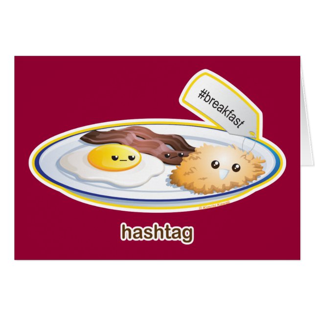 Hashtag (Front Horizontal)