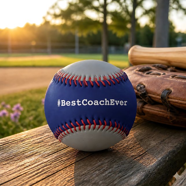 Hashtag Best Coach Ever Baseball (Creator Uploaded)