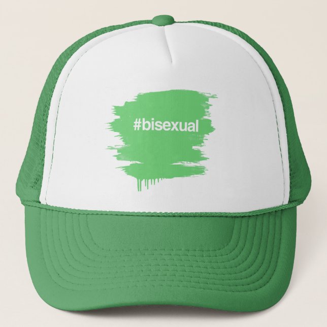 HASHTAG BISEXUAL TRUCKER HAT (Front)