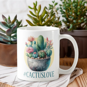 Hashtag Cactuslove Coffee Mug