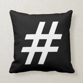 Hashtag Cushion