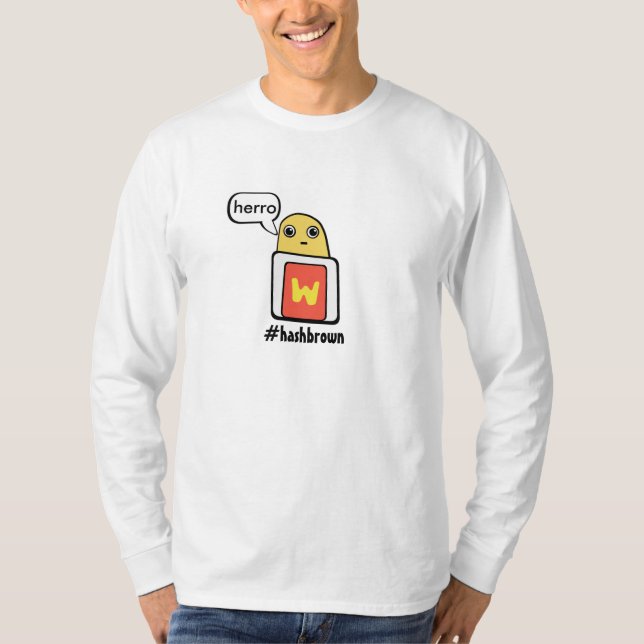 Hashtag Hashbrown T-Shirt (Front)