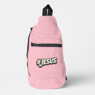 Hashtag - JESUS - Christian Sling Bag