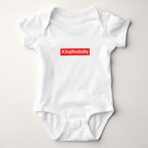 Hashtag Jiu Jitsu Baby Bodysuit