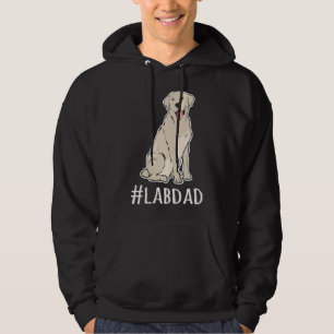 Hashtag Lab Dad Labrador Retriever Dad Hoodie