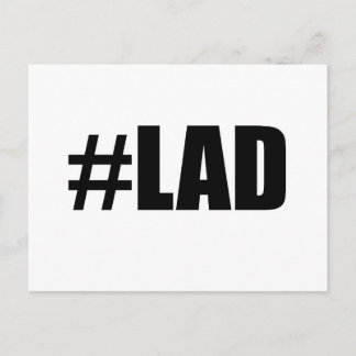 Hashtag Lad Postcard
