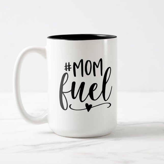 Hashtag Mum Fuel Mug (Left)