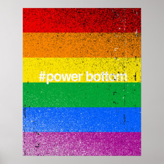HASHTAG POWER BOTTOM POSTER