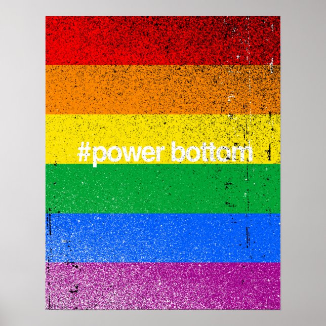 HASHTAG POWER BOTTOM POSTER (Front)