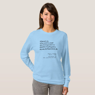 Hashtag Recycle Yourself Organ Donor T-Shirt