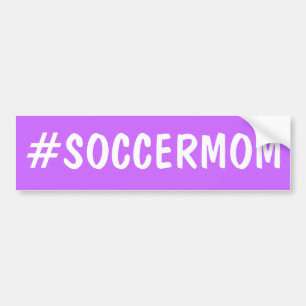 Hashtag Soccer Mum Bumper Sticker