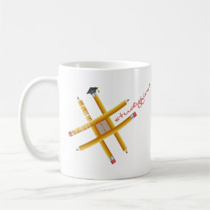 Hashtag Study First   Write a Better Life Story Coffee Mug