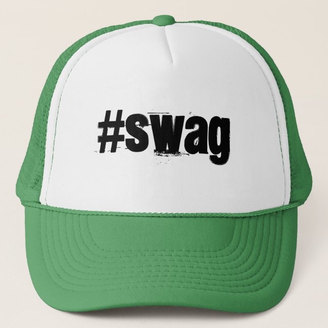 Hashtag Swag Trucker Hat (Front)