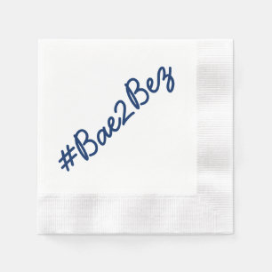 Hashtag Wedding Engagement Party Cocktail Napkins