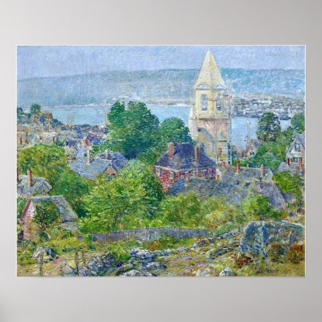 Hassam - Gloucester 1919 Poster (Front)