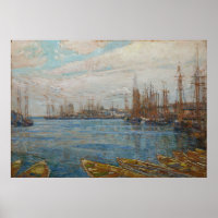 Hassam - Harbour Of A Thousand Masts