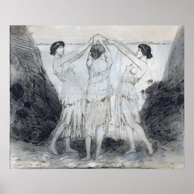 Hassam - The Greek Dance Poster (Front)