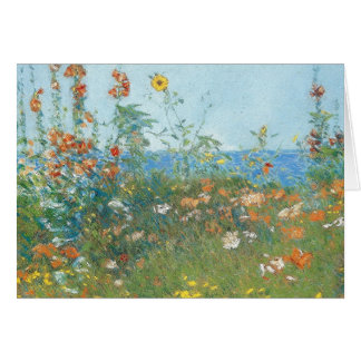 Hassam's "Poppies, Isle of Shoals" - Card