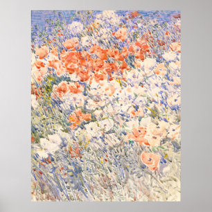Hassam's The Island Garden Poster