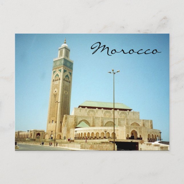 hassan casablanca postcard (Front)