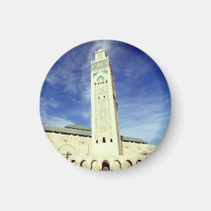 hassan mosque minaret magnet