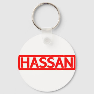 Hassan Stamp Key Ring