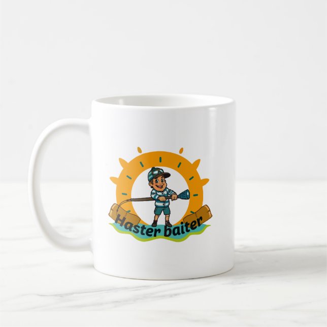 Haster Baiter Fishing Adventure  Coffee Mug (Left)