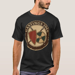 Hastings 1066 Heraldic Shield Emblem T-Shirt