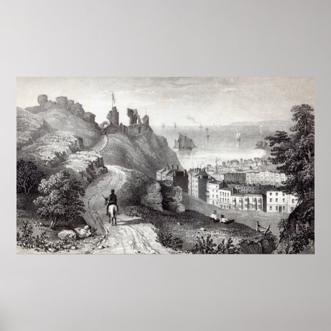 Hastings Castle from the Revd W Poster (Front)